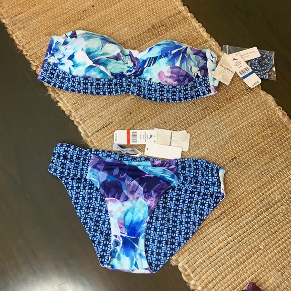 Tommy Bahama Other - Tommy Bahama Aquapetals Bikini Bottom XS/Top XLNWT